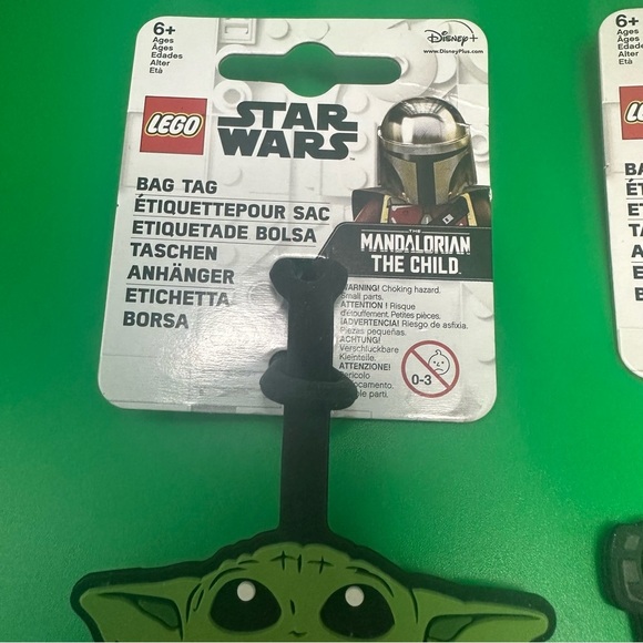 LEGO Star Wars Mandalorian & Grogu Bag Tags Set (Disney) - Picture 2 of 9